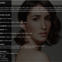 Biografija Jelisaveta O. - 2. FEDIS